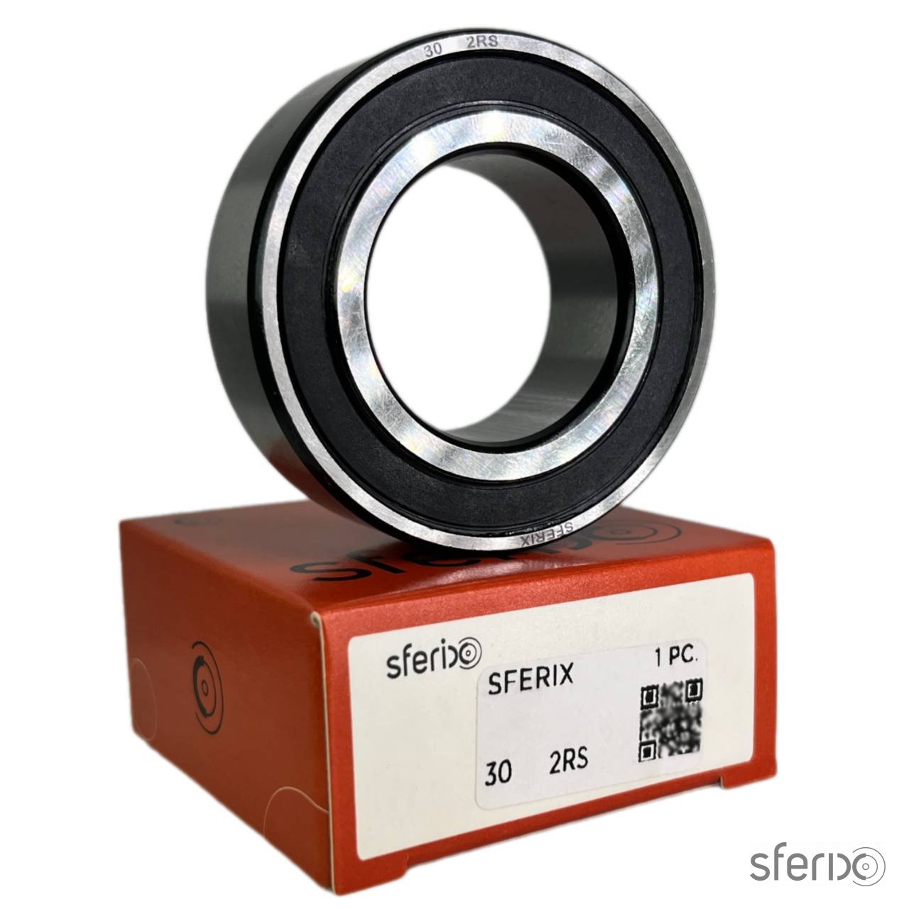 Радиально-упорный двухрядный подшипник 3000 2RS SFERIX - Сферикс - фото -  2